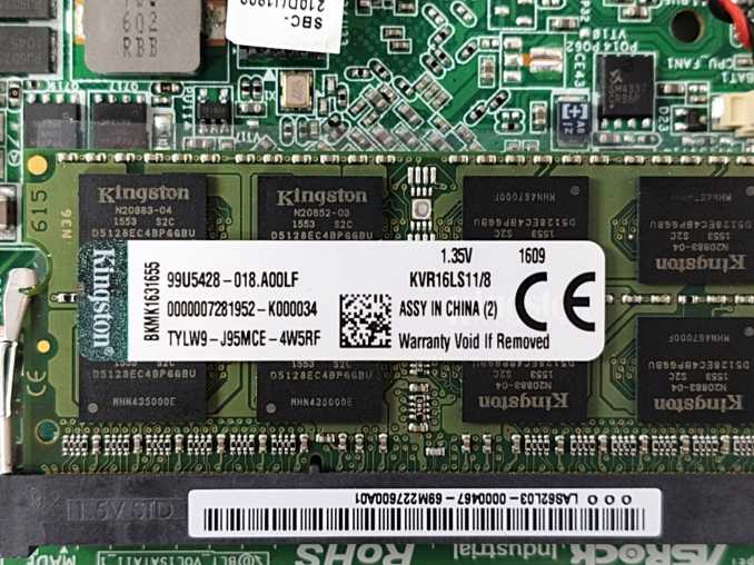 ASROCK SBC210 Industrial Motherboard SR1UT 4GB RAM
