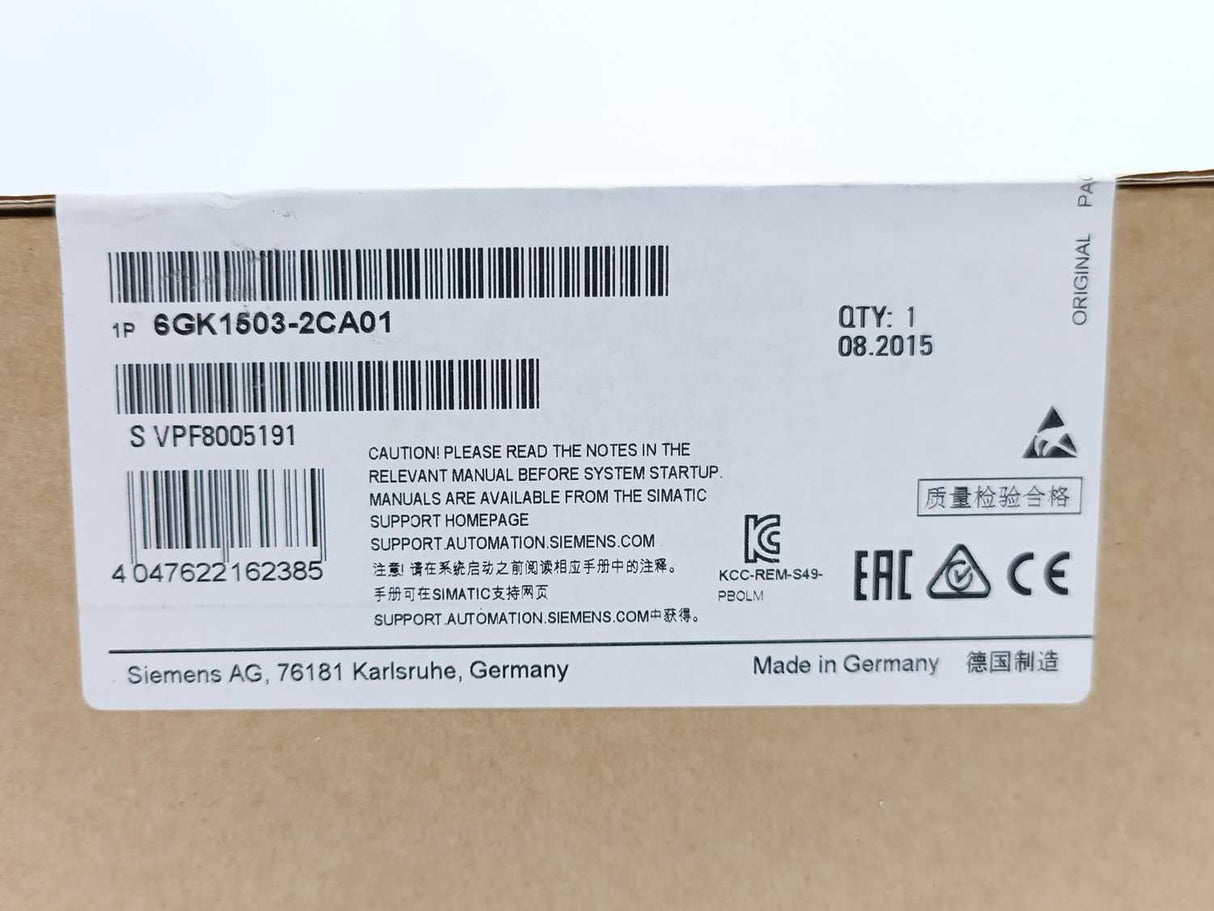 Siemens 1P6GK1503-2CA01 V4.1 PROFIBUS Optical Link Module Accessory Terminal