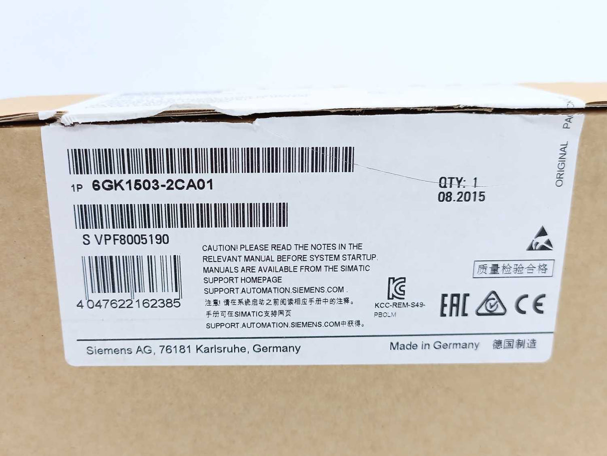 Siemens 1P6GK1503-2CA01 V4.1 PROFIBUS Optical Link Module Accessory Terminal