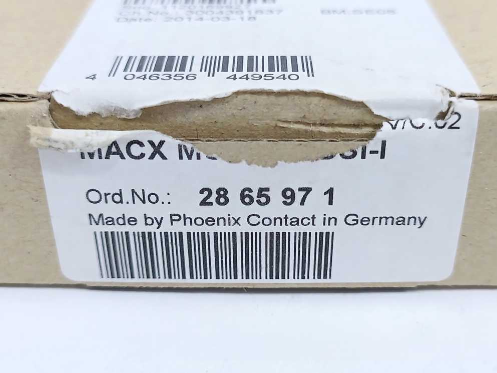 Phoenix Contact 2865971 MACX MCR-SL-IDSI-I Output Signal Conditioner