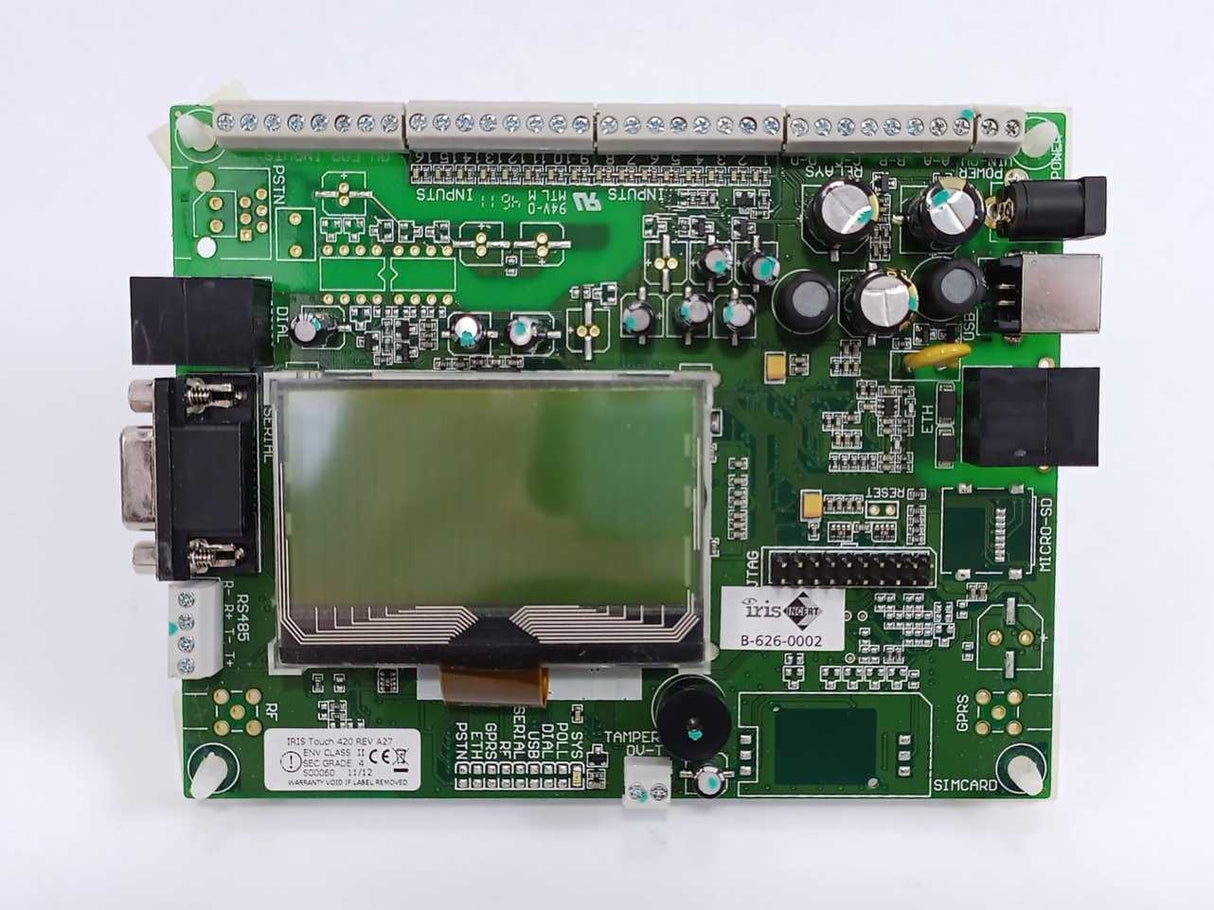 IRIS Touch 420 Circuit BoardB-626-0002, 00117800F95D.