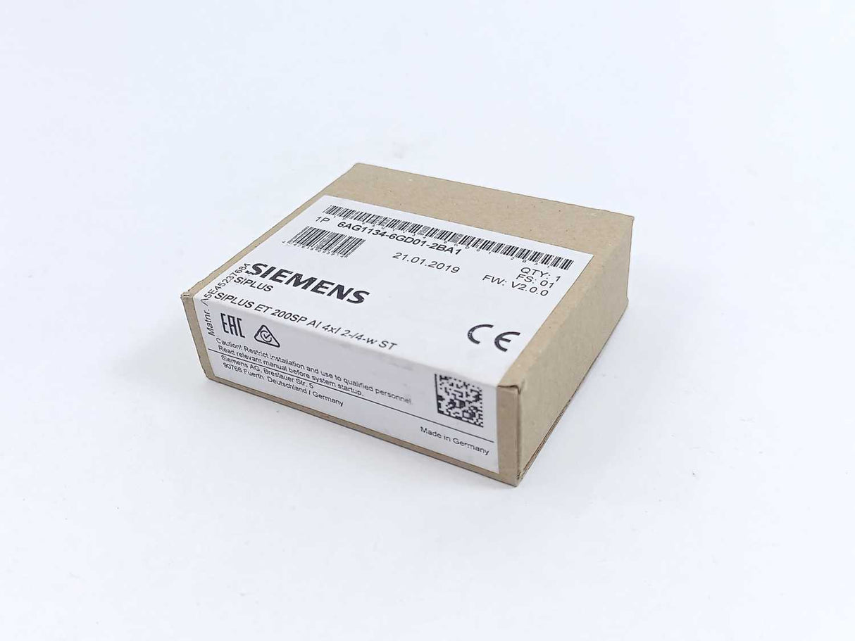 6AG1134-6GD01-2BA1 SIPLUS ET 200SP Input Module