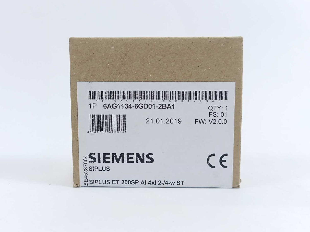 6AG1134-6GD01-2BA1 SIPLUS ET 200SP Input Module