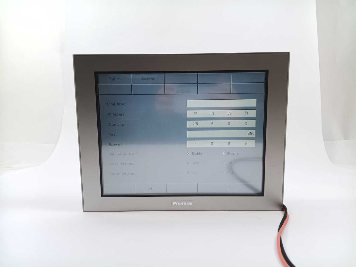 Pro-Face PFXGP4603TAD Display GP4000 Series