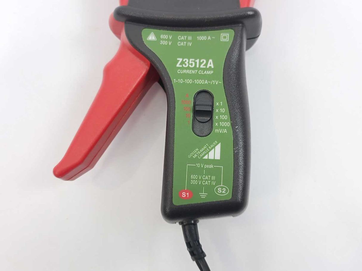 Gossen Metrawatt Z3512A Current Sensor Clamp