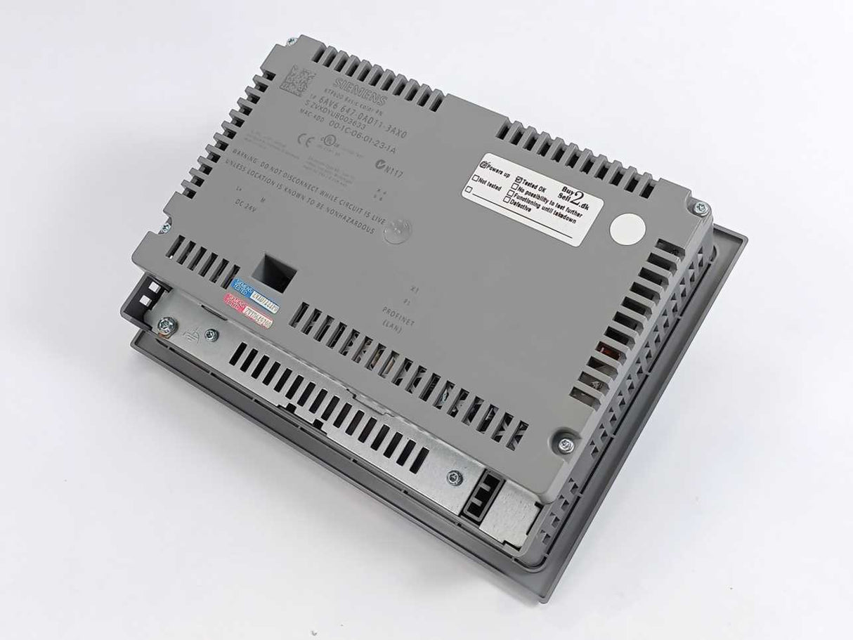 Siemens 6AV6647-0AD11-3AX0 SIMATIC HMI KTP600 Basic Color PN