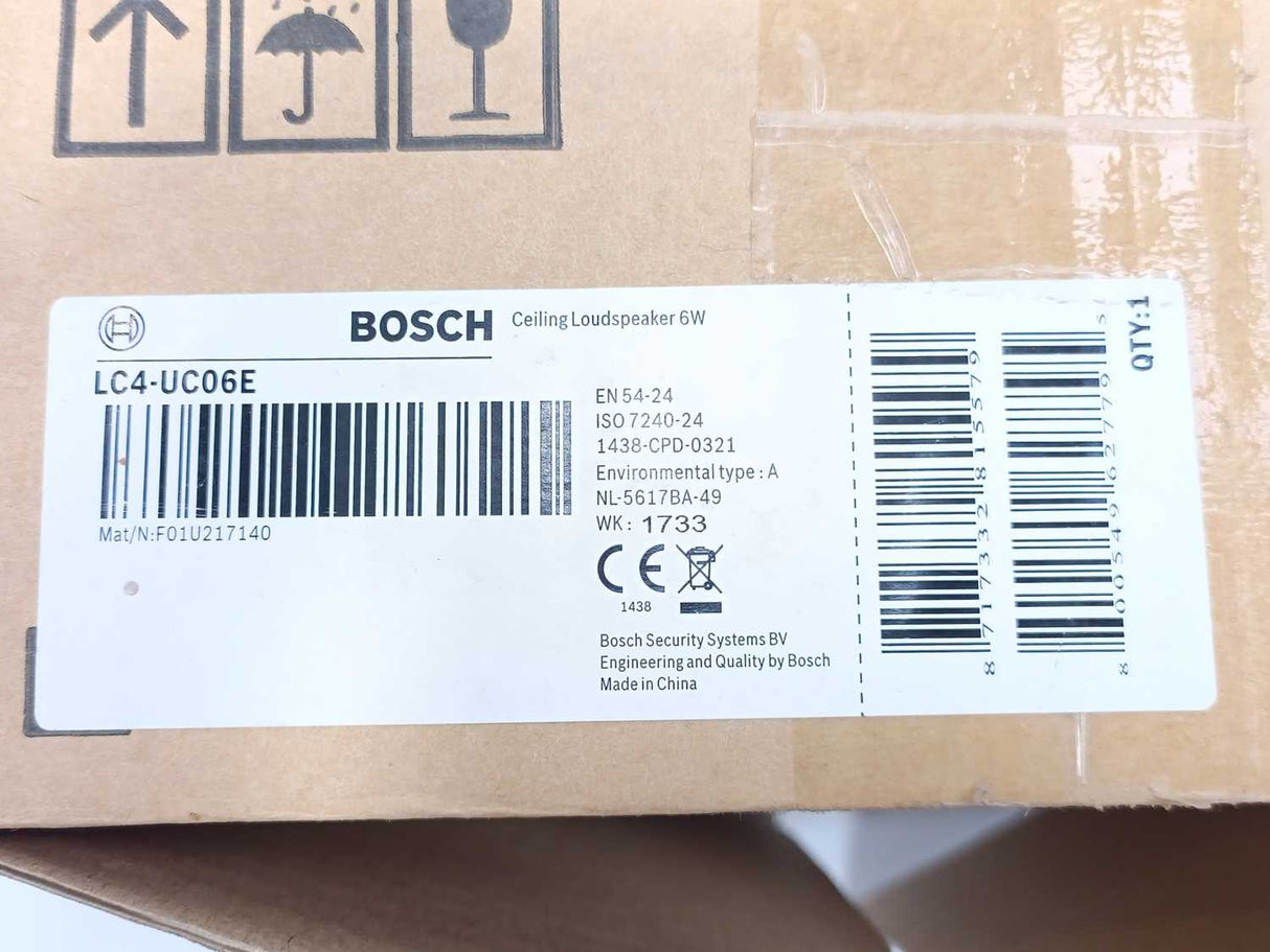 Bosch LC4-UC06E Ceiling Loudspeaker