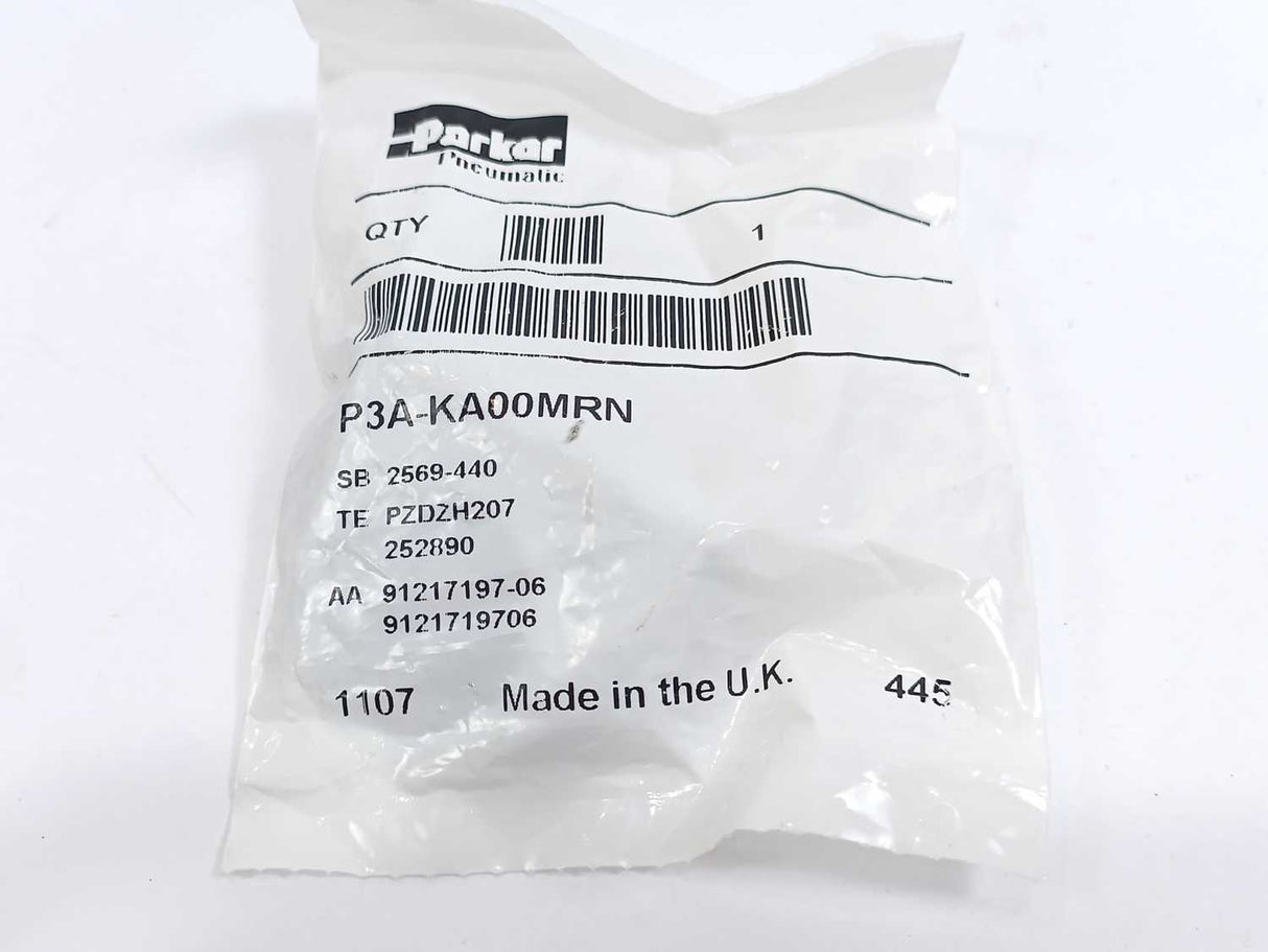 Parker P3A-KA00MRN Wall Mounting Bracket Batch 10 Pcs.