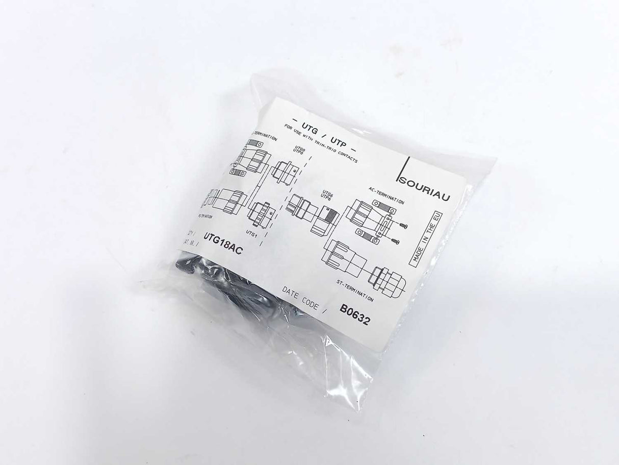 SOURIAU UTG18AC Standard Circular Connector Batch 10 Pcs.