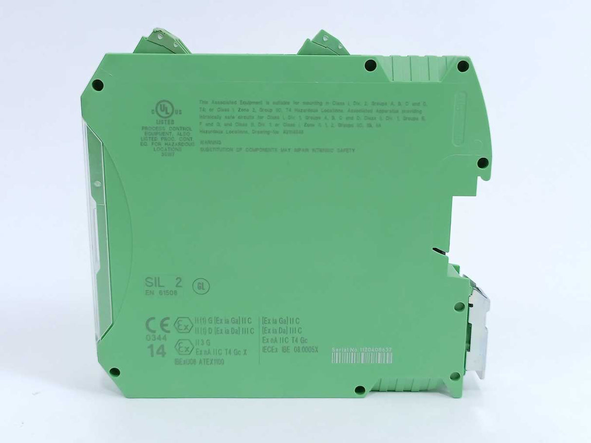 Phoenix Contact 2865489 MACX MCR-EX-SL-2NAM-T NAMUR Isolating Switch Amplifier