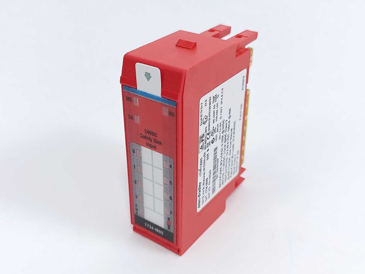 AB 1734-IB8S Ser. B 8 Channel Sfty Sinking Inp Mod PN-25132