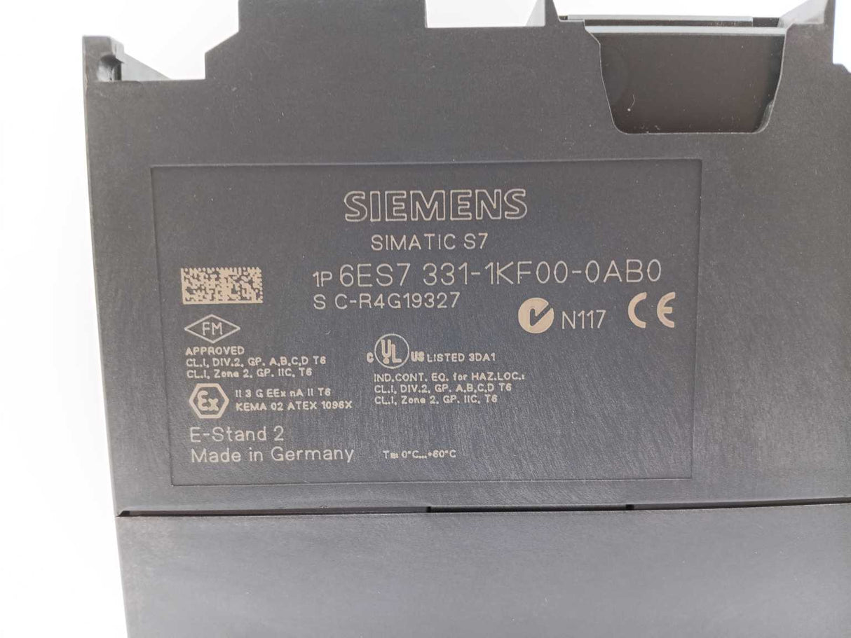 Siemens 6ES7331-1KF00-0AB0 Analog Input Module