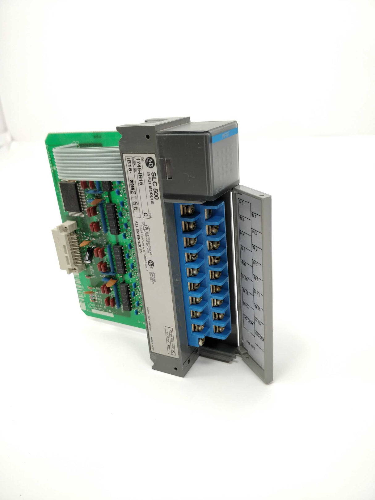 ALLEN-BRADLEY 1746-IB16 series C SLC 500 input module