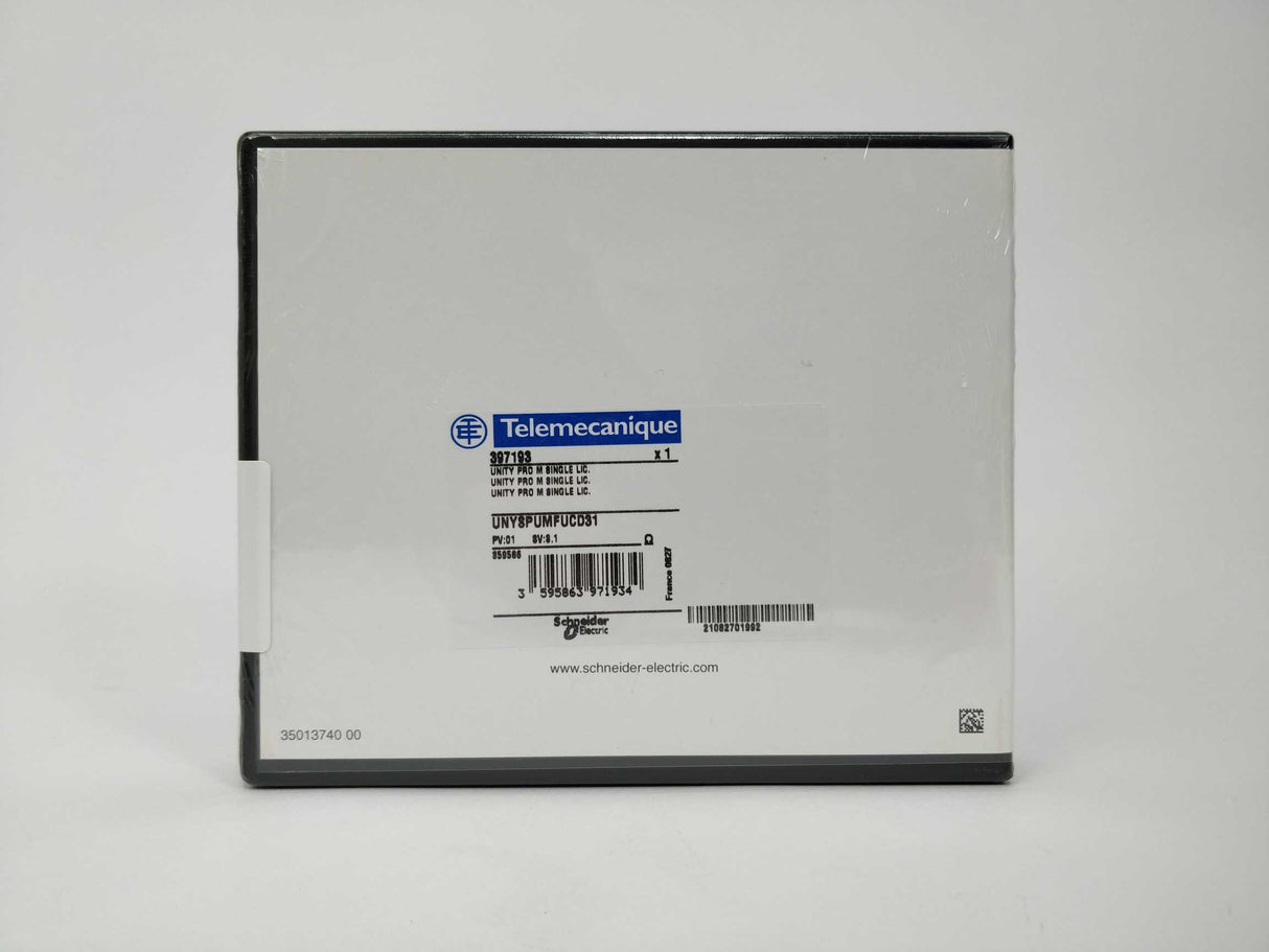 TELEMECANIQUE 397193 UNYSPUMFUCD31 Unity Pro M single lic.