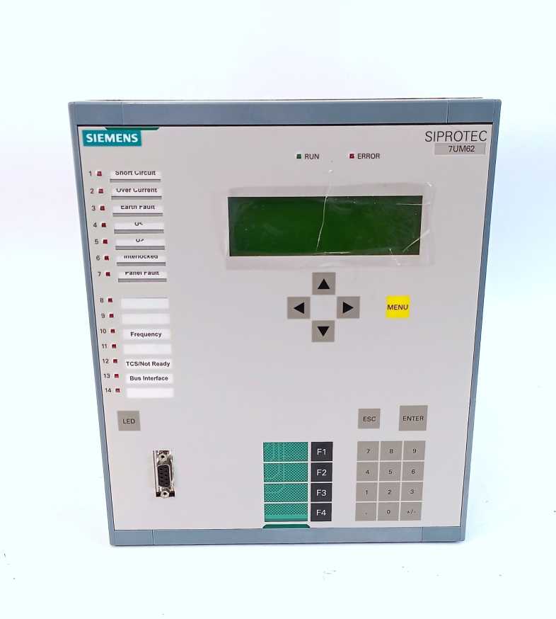 Siemens 7UM6211-4EB92-3FA0/FF Generator Protection
