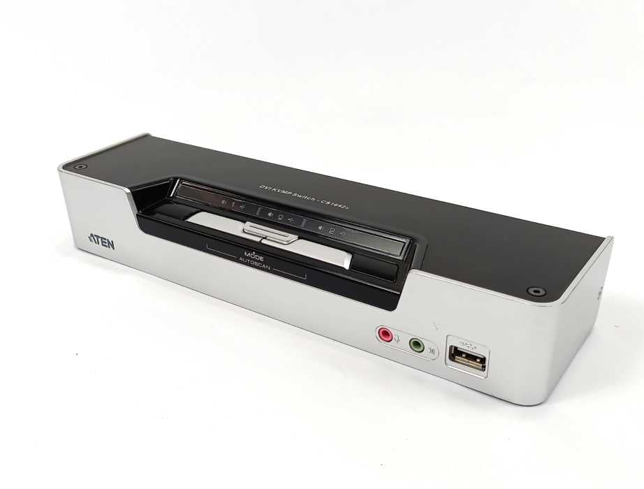 ATEN CS1642A 2-Port USB DVI Dual Link Dual Display/Audio no cables