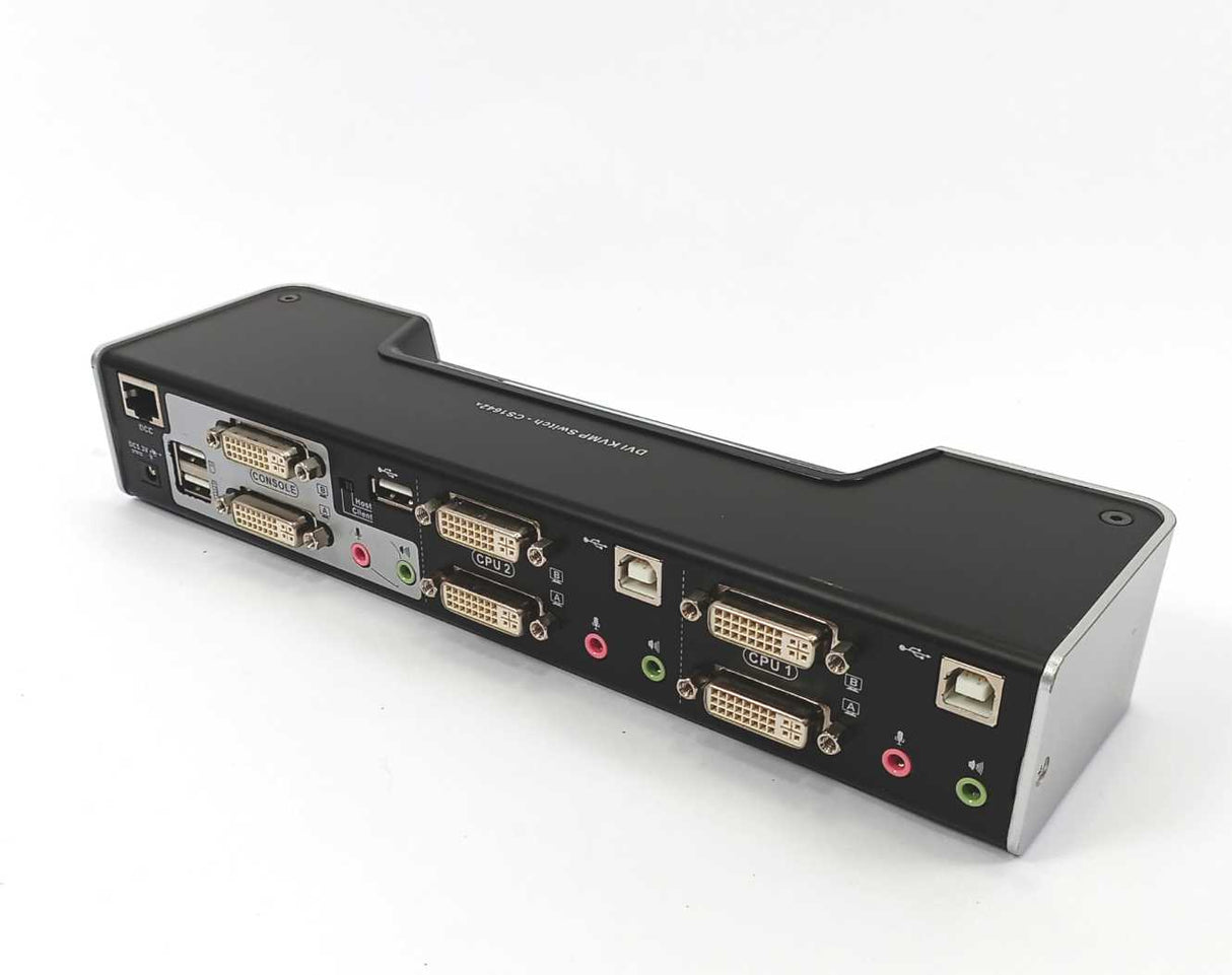ATEN CS1642A 2-Port USB DVI Dual Link Dual Display/Audio no cables