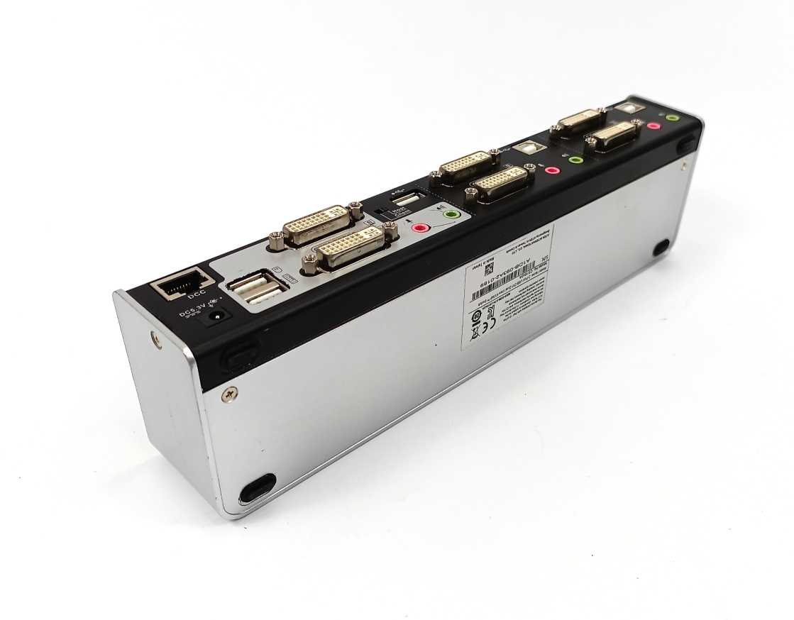 ATEN CS1642A 2-Port USB DVI Dual Link Dual Display/Audio no cables