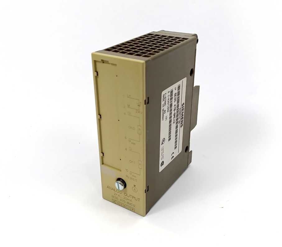 Siemens 6ES5470-8MC12 SIMATIC S5 Analog Output