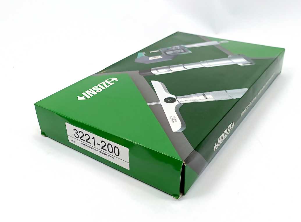 INSIZE 3221-200 Internal Micrometer 50-200X0.01mm