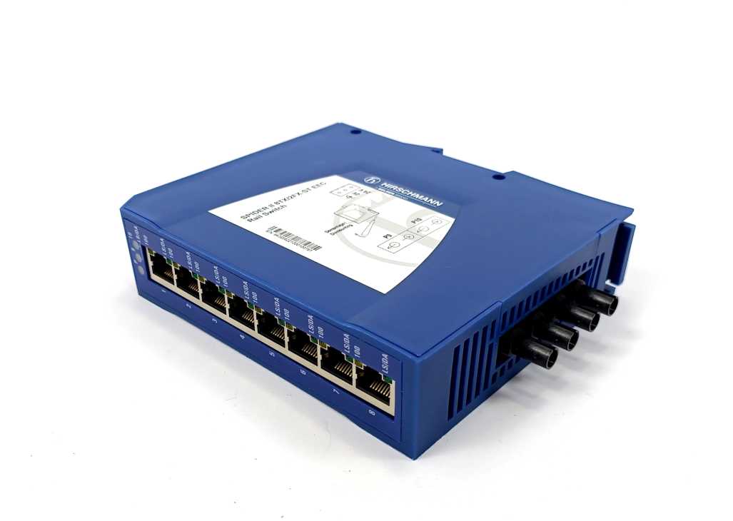 Hirschmann Spider II 8TX/2FX-ST EEC Rail switch