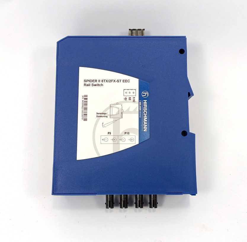 Hirschmann Spider II 8TX/2FX-ST EEC Rail switch