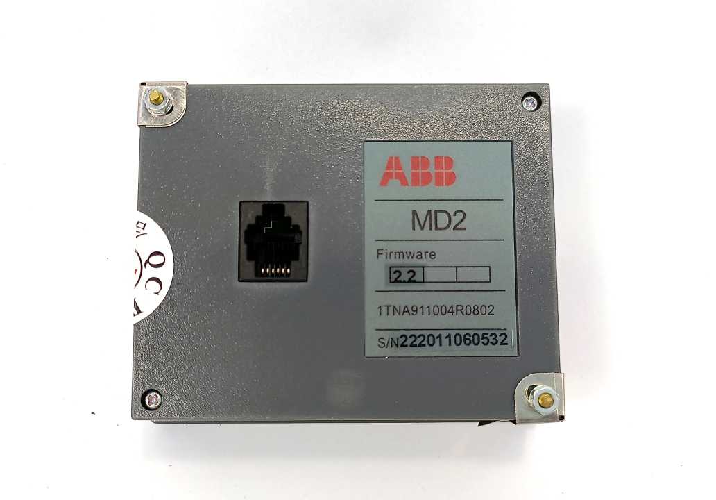 ABB 1TNA911004R0802 MD2 Firmware 2.2