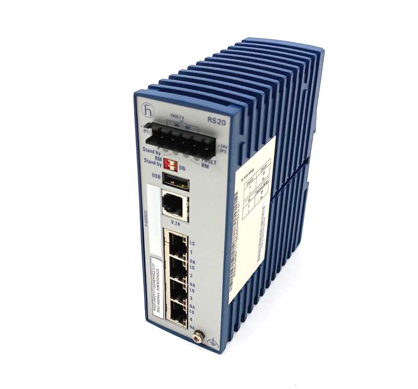 Hirschmann RS20 Rail switch RS20-0400T1T1SDAEHH03.0.01