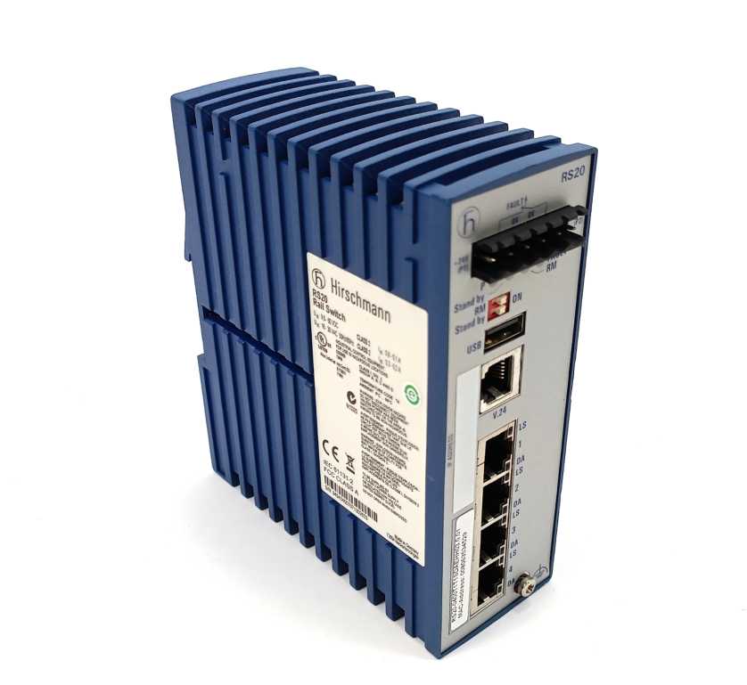 Hirschmann RS20 Rail switch RS20-0400T1T1SDAEHH03.0.01