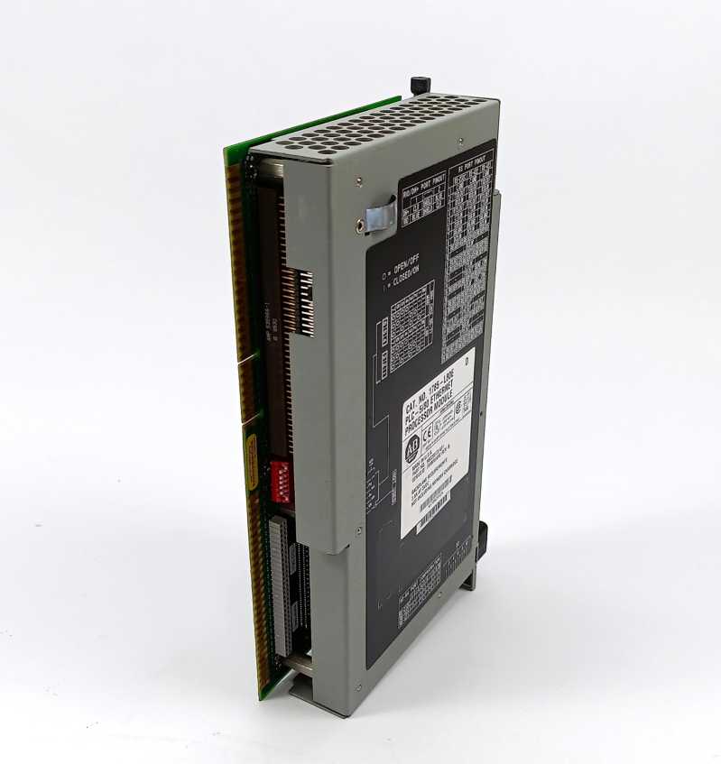 AB 1785-L80E Ser. D ; F/W Rev. B PLC-5/80 Ethernet Processor Module