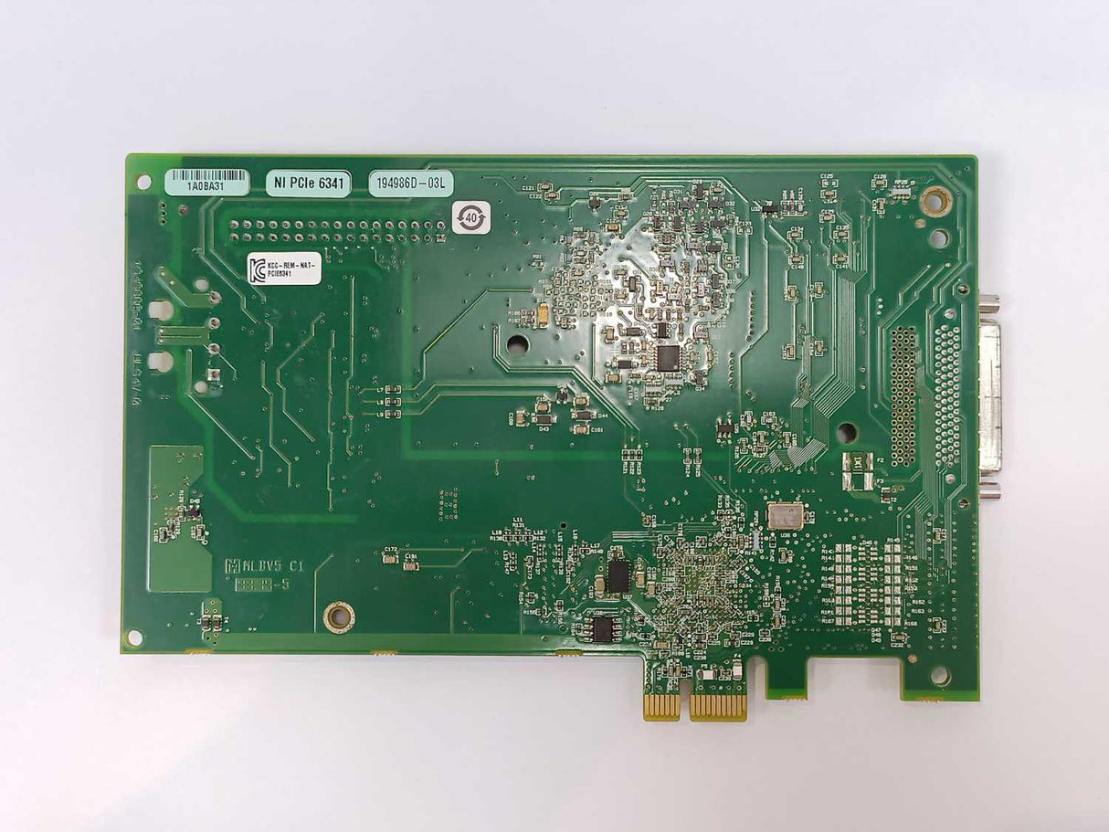 National Instruments NI PCIe 6341 PCIe multifunction I/O DAQ 194986D-03L
