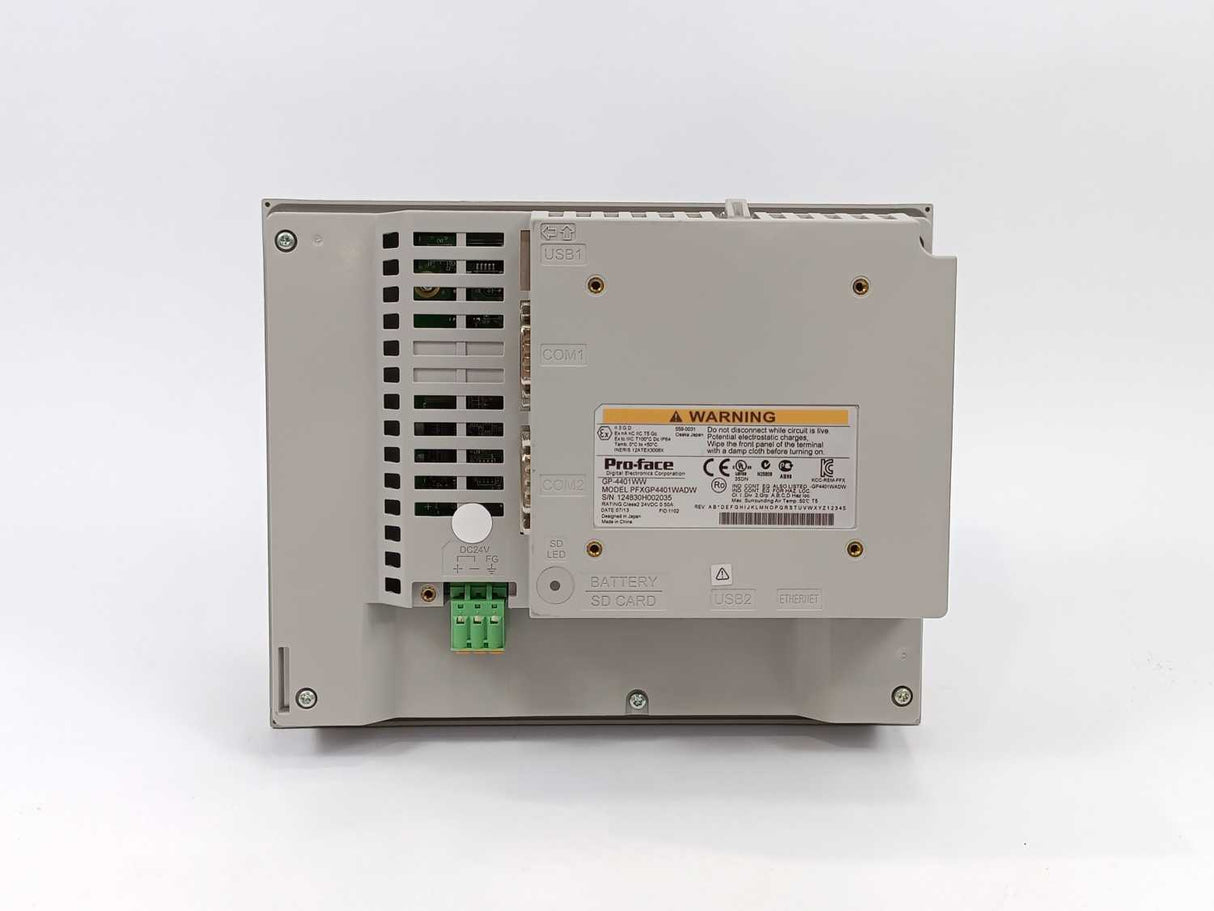 Pro-Face PFXGP4401WADW GP-4401WW Touch Screen HMI for parts - Defective