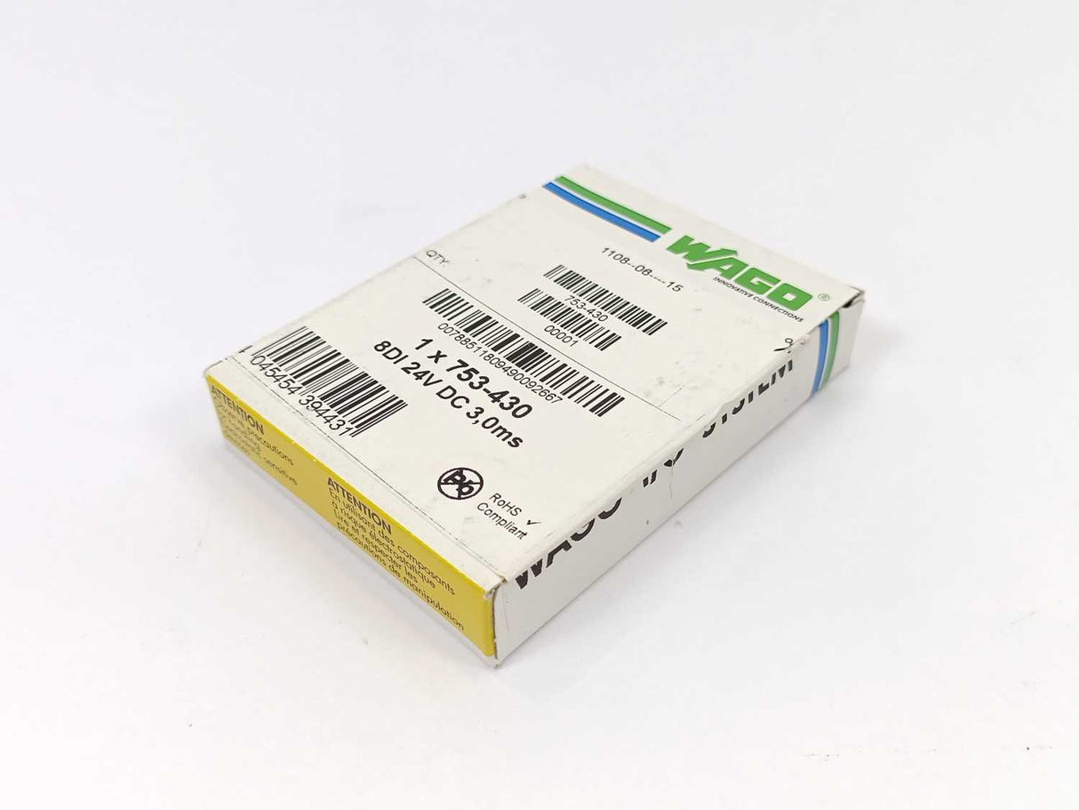 Wago 753-430 Digital 8-channel input 24 VDC