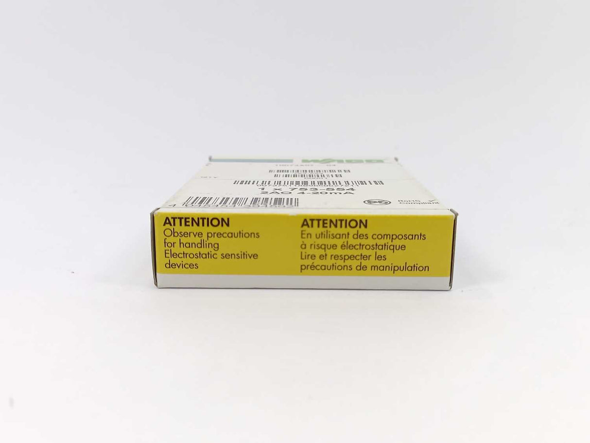 Wago 753-554 2-Channel Analog Output, 4..20 mA