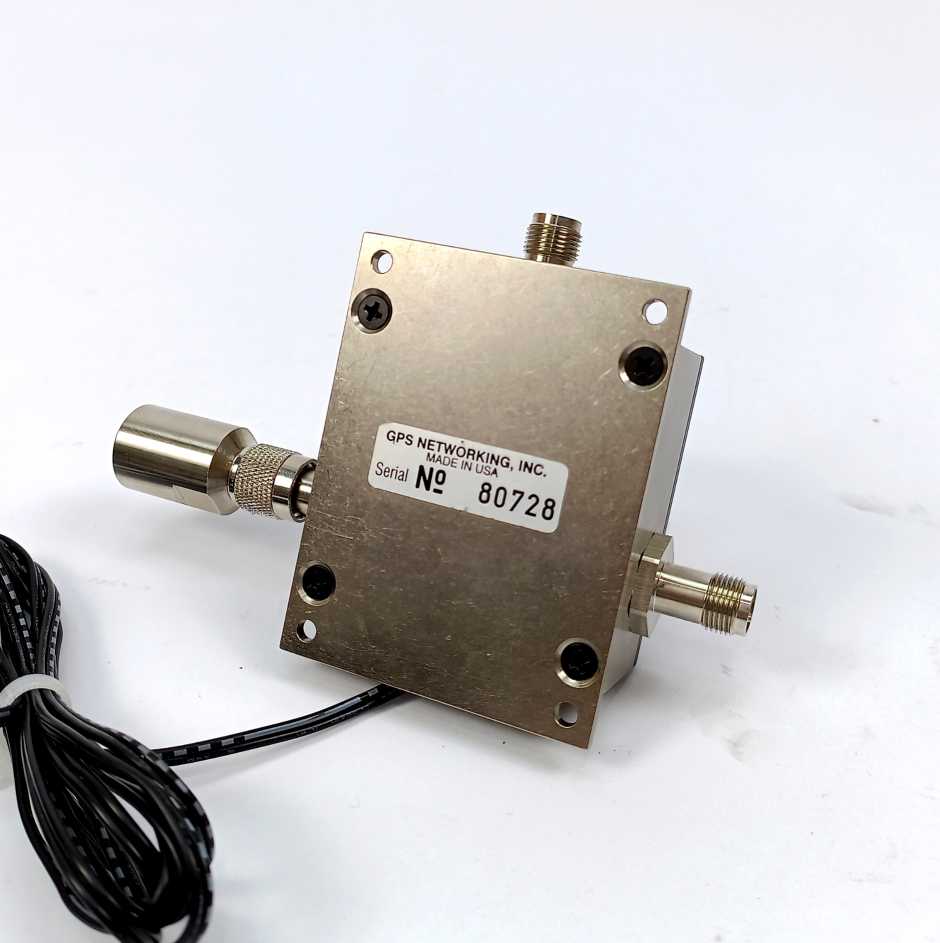 GPS Networking NLDCBS1X2-TNC/9/220 Networked Passive 1X2 Splitter w/ PSU