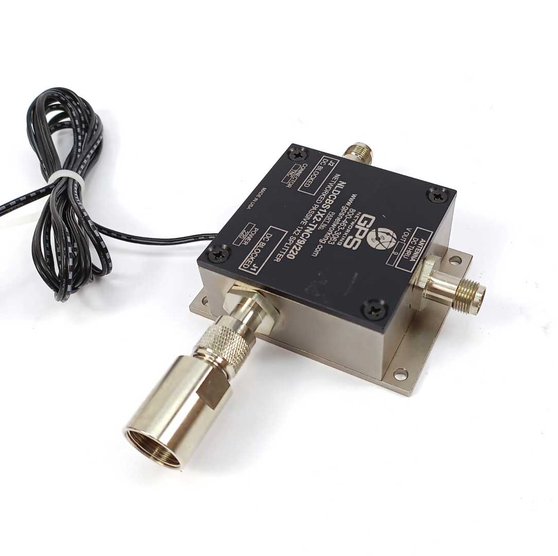 GPS Networking NLDCBS1X2-TNC/9/220 Networked Passive 1X2 Splitter w/ PSU