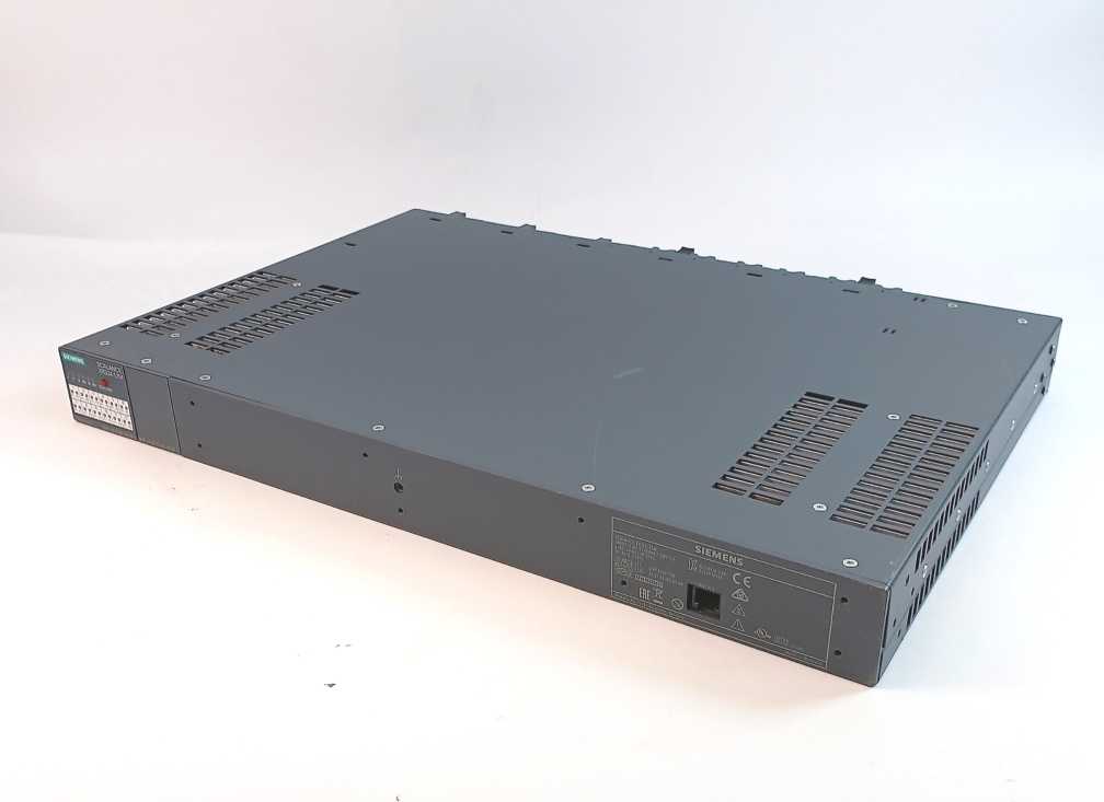 Siemens 6GK5324-0GG10-3HR2 SCALANCE XR324-12M Managed IE Switch, 19" rack