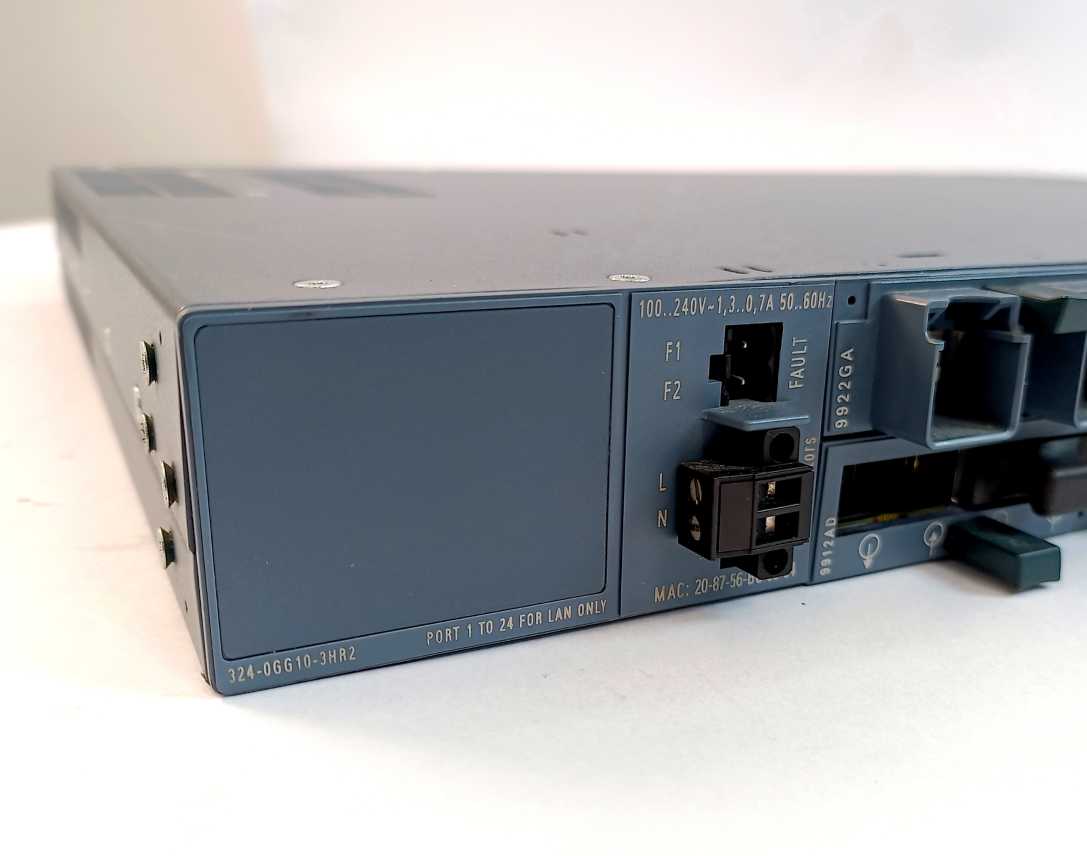 Siemens 6GK5324-0GG10-3HR2 SCALANCE XR324-12M Managed IE Switch, 19" rack