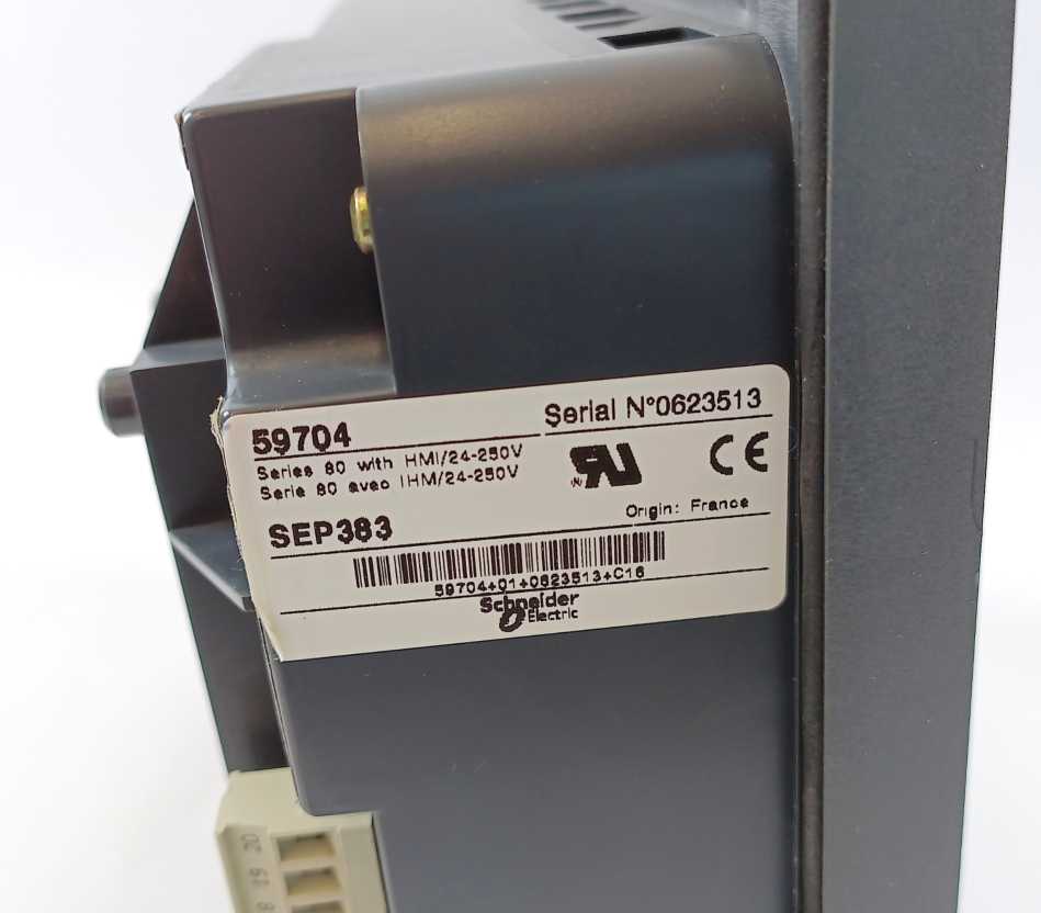 Merlin Gerin 59704 SEP383 w/ HMI w/ 59707 & 59737