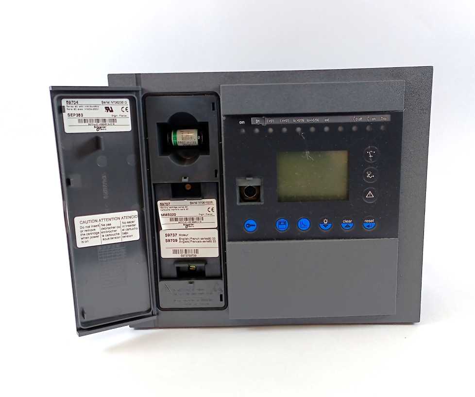 Merlin Gerin 59704 SEP383 w/ HMI w/ 59707 & 59737
