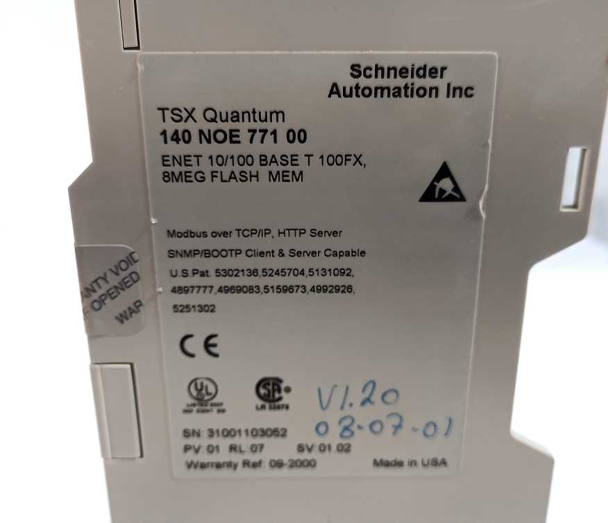 Schneider Electric 140NOE77100 Ethernet network TCP/IP module