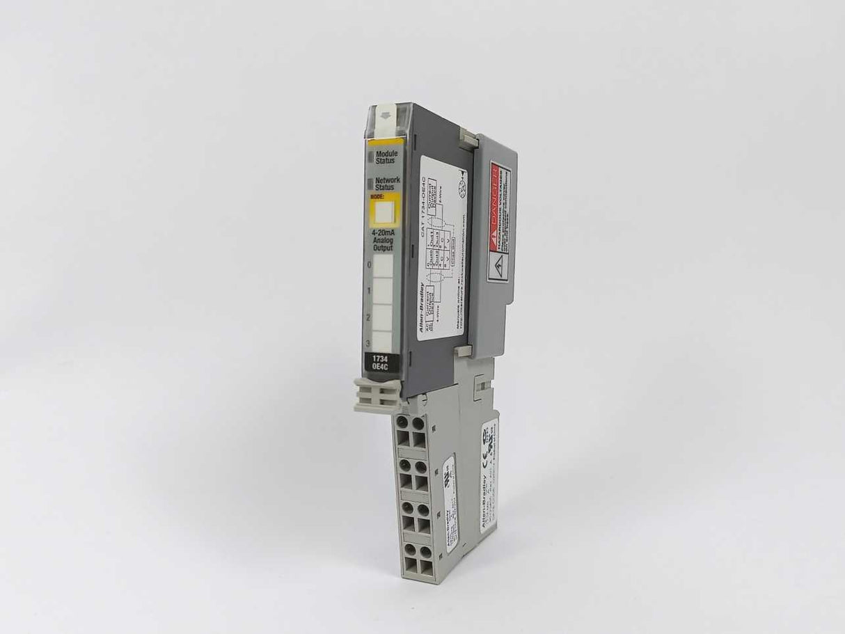 AB 1734-OE4C Ser. C Output Module w/ 1734-RTB Ser. A & 1734-MB Ser. A