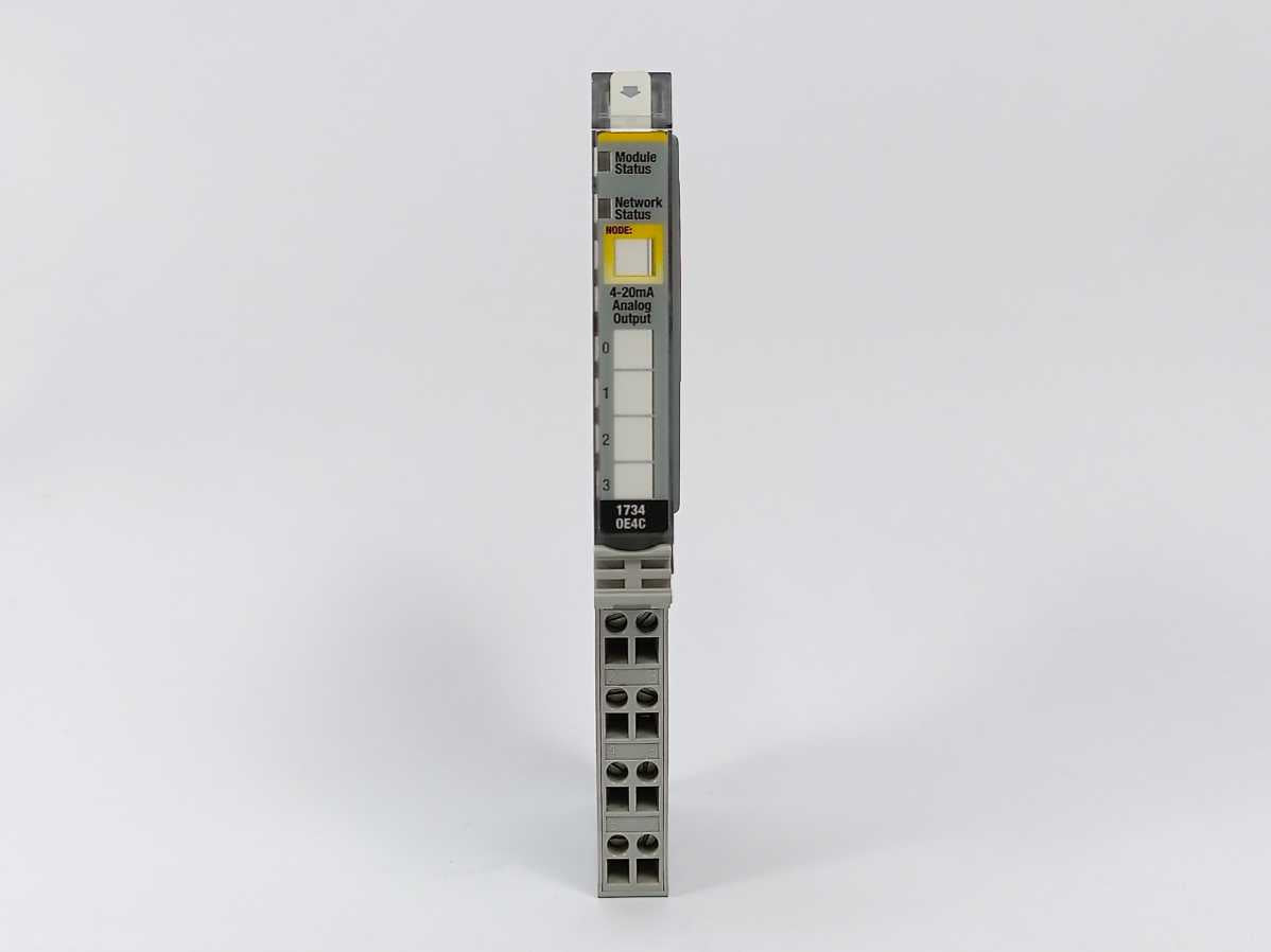 AB 1734-OE4C Ser. C Output Module w/ 1734-RTB Ser. A & 1734-MB Ser. A
