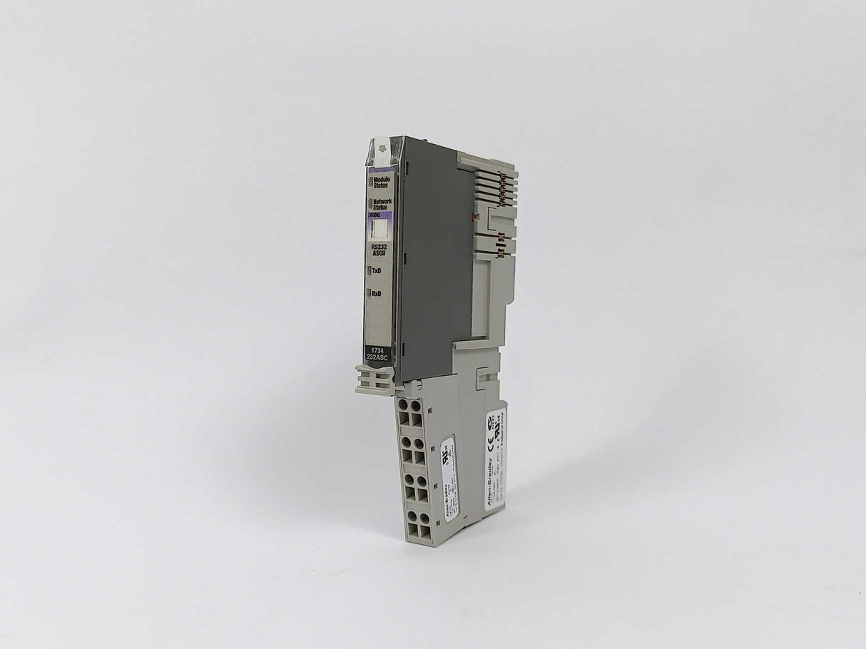 AB 1734-232ASC Ser. C I/O ASCII Interface Module w/ 1734-MB & 1734-RTB
