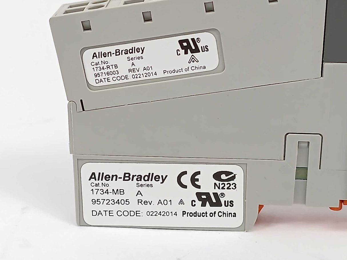 AB 1734-232ASC Ser. C I/O ASCII Interface Module w/ 1734-MB & 1734-RTB