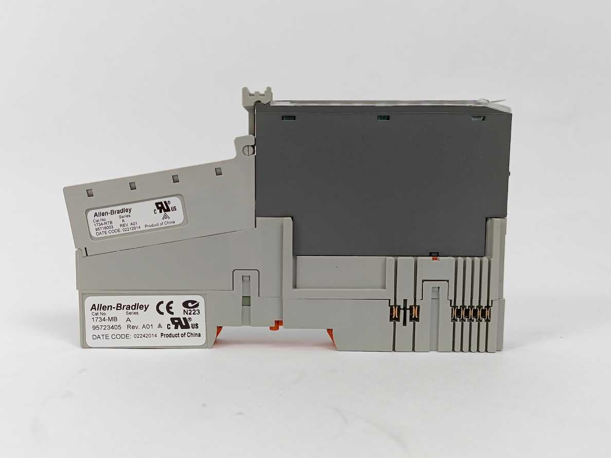 AB 1734-232ASC Ser. C I/O ASCII Interface Module w/ 1734-MB & 1734-RTB