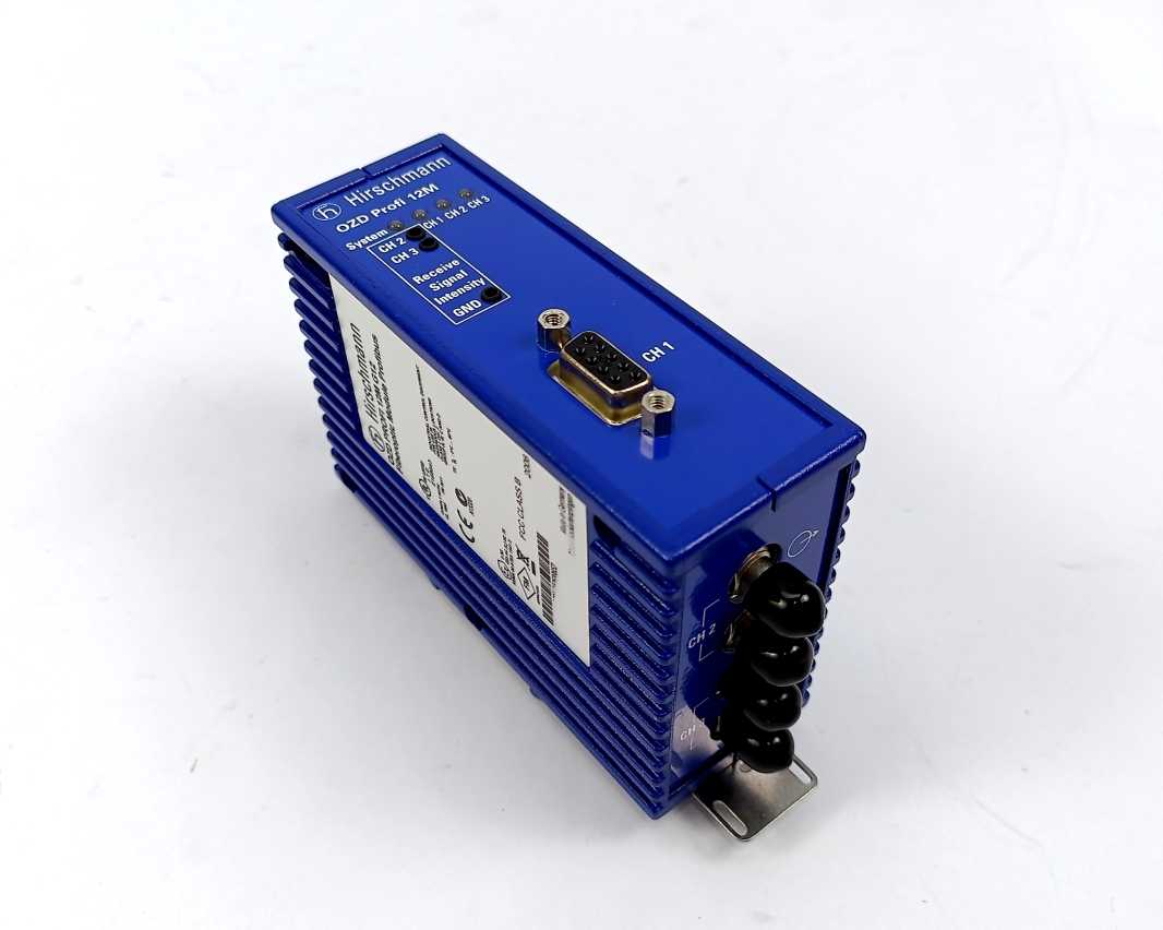 Hirschmann 943727-321 OZD Profi 12M G12 Fiberoptic Module Profibus