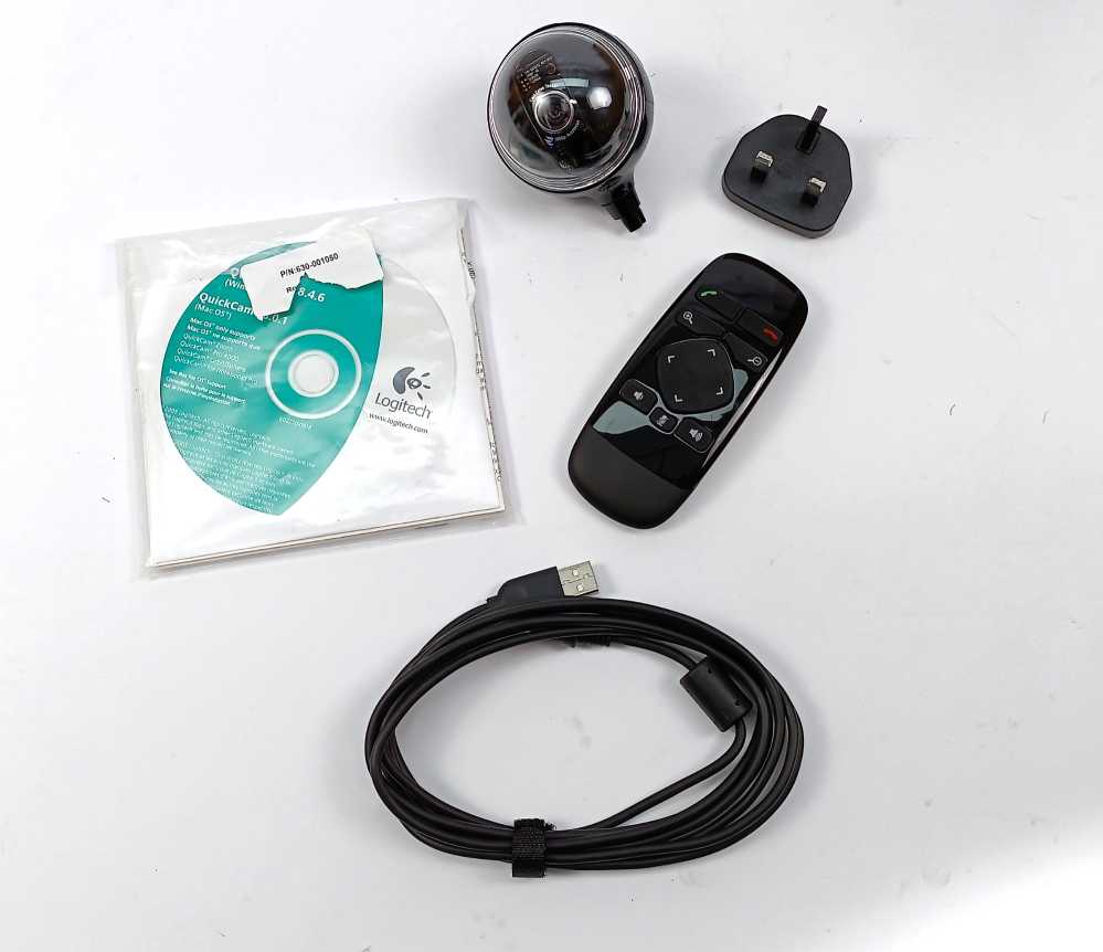 Logitech  960-000867 BCC950 ConferenceCam Webcam. Missing components