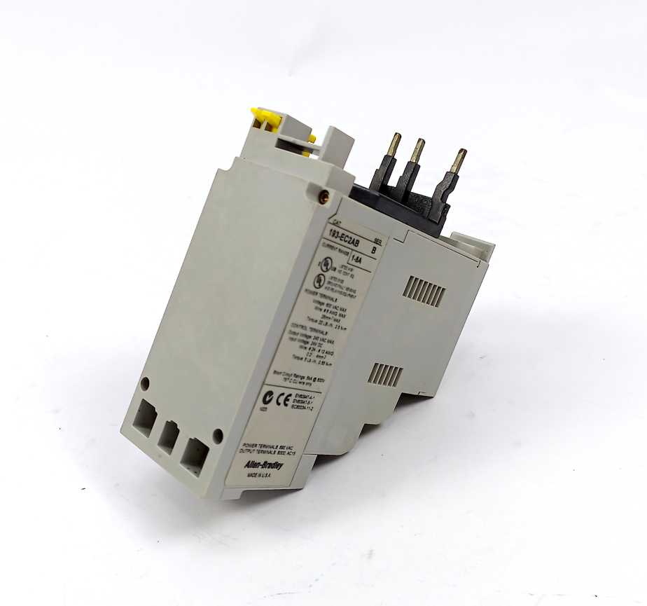 AB 193-EC2AB Ser. B E3 Plus Solid-State Overload Relay 1-5A