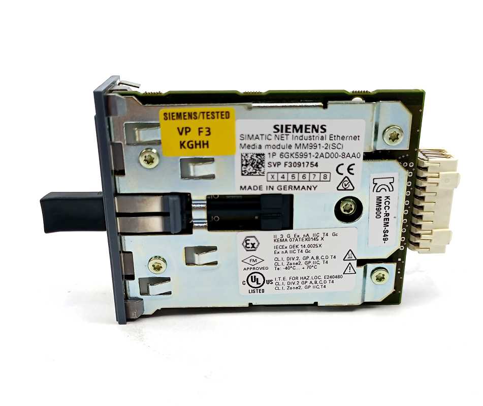 Siemens 6GK5991-2AD00-8AA0 Media Module MM991-2